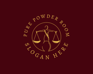 Justice Law Firm logo design