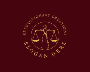 Justice Law Firm logo design