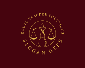 Justice Law Firm logo design