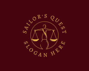 Justice Law Firm logo design