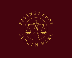 Justice Law Firm logo design