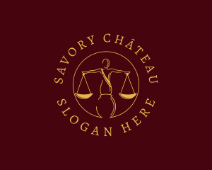 Justice Law Firm logo design