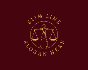 Justice Law Firm logo design