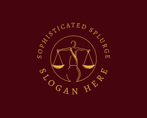 Justice Law Firm logo design