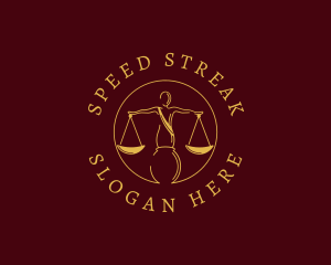 Justice Law Firm logo design