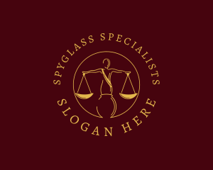 Justice Law Firm logo design