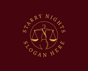 Justice Law Firm logo design