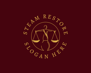 Justice Law Firm logo design