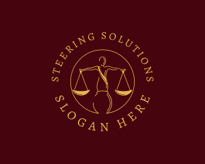 Justice Law Firm logo design