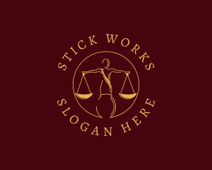 Justice Law Firm logo design