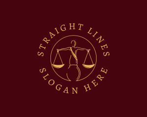 Justice Law Firm logo design