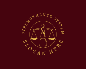 Justice Law Firm logo design