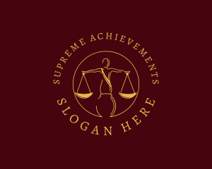 Justice Law Firm logo design