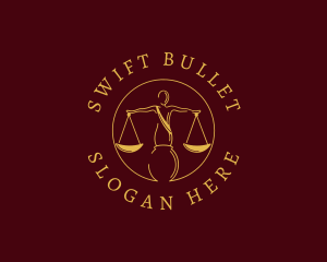 Justice Law Firm logo design