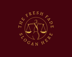 Justice Law Firm logo design