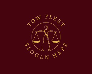 Justice Law Firm logo design