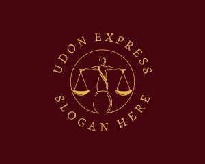 Justice Law Firm logo design