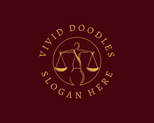 Justice Law Firm logo design