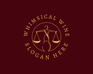 Justice Law Firm logo design