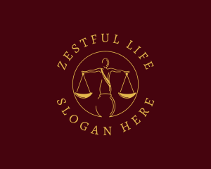 Justice Law Firm logo design