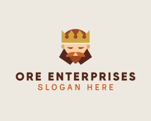 Royal King Monarchy logo design