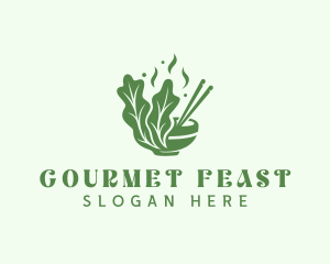 Gourmet Asian Cuisine logo design