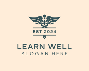 Healthcare Wellness Pharmacy logo design