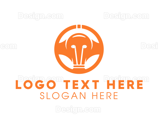 Light Bulb Wheel Logo