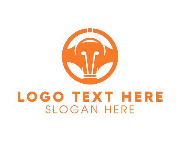 Light Bulb logo example 1