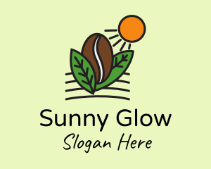 Sunny Coffee Farm logo design