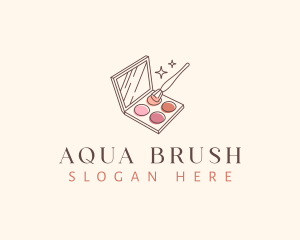 Beauty Makeup Palette logo design