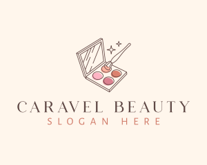 Beauty Makeup Palette logo design