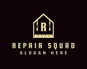 Screwdriver House Repair logo design