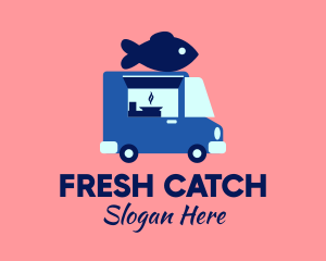 Seafood Fish Food Truck logo