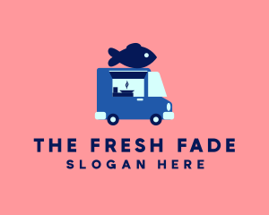 Seafood Fish Food Truck logo design