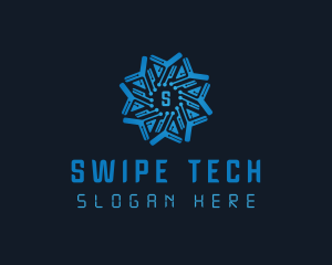 Circuit Tech Developer logo design