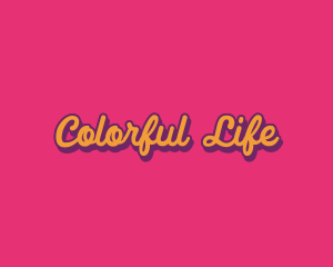 Colorful Pop Art Brand logo design