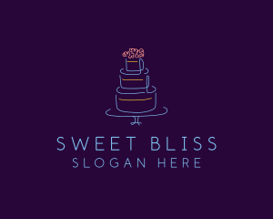 Pastry Cake Dessert logo design