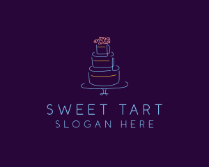 Pastry Cake Dessert logo design