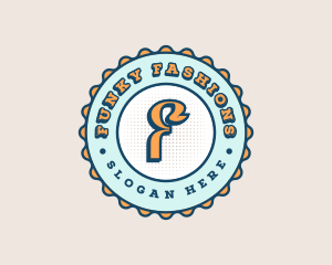 Cute Funky Bottlecap logo