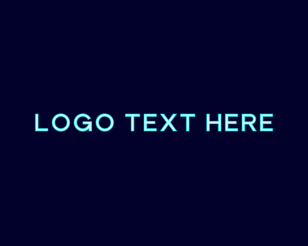 Clean Generic Neon logo