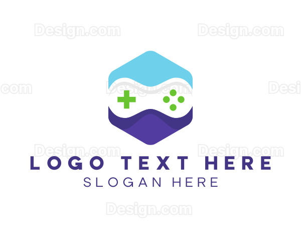 Hexagon Gaming Controller Logo