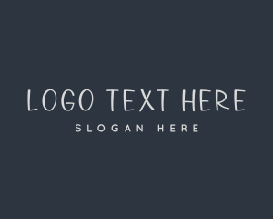 Quirky Handwritten Business logo