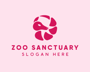 Wild Armadillo Zoo logo design