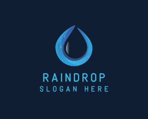 Purified Water Drop logo