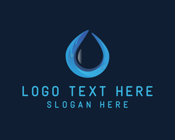 Water Supply logo example 2