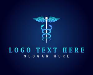 Medical Hospital Caduceus logo