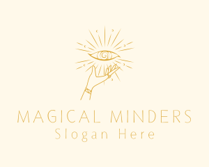 Mystical Eye Tarot logo design