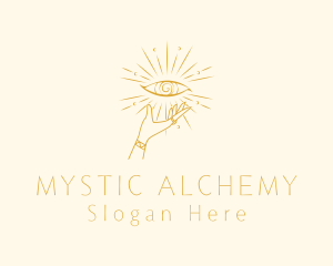 Mystical Eye Tarot logo design