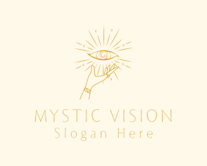 Mystical Eye Tarot logo design